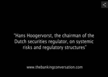 Hans Hoogervorst, the chairman of Dutch securities regulator on systemic risks and regulatory structures.