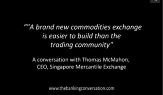 “A brand new commodities exchange is easier to build than a trading community”