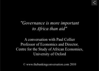 “Governance is more important to Africa than aid”