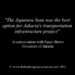 “The Japanese loan was the best option for Jakarta’s transportation infrastructure project”