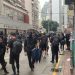 The network effect of the Hong Kong protests