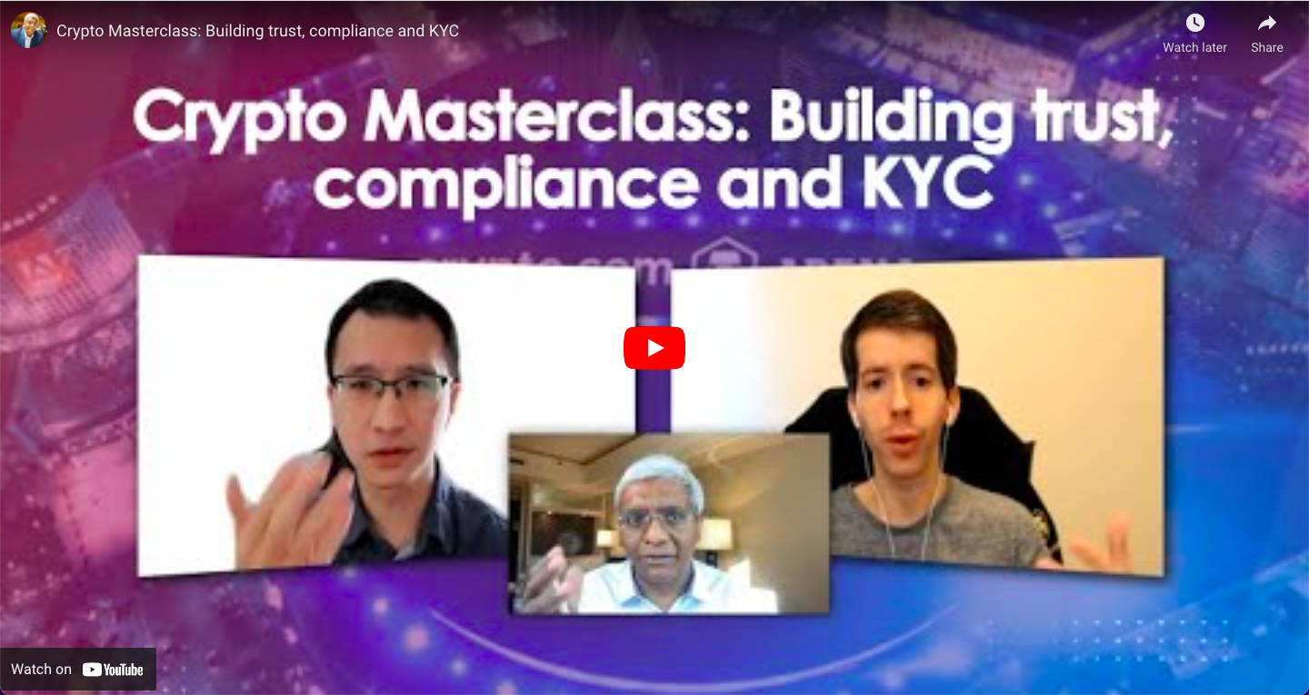 Crypto Masterclass: Building trust, compliance and KYC – Emmanuel Daniel
