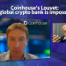 Coinhouse’s Nicolas Louvet: “A global crypto bank is impossible”