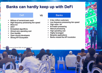DeFi is setting the rules by which banking will be run shortly